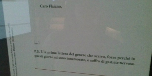Lettera a Ennio Flaiano